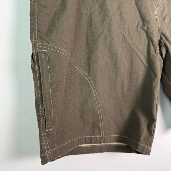 Kuhl Mens Shorts Ramblr Green/Brown Size 40 - Picture 6 of 11